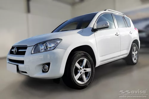 Avisa stříbrný satén ocel Ochrana nakládací TOYOTA RAV4 III 2005-2008, FL2008-2012