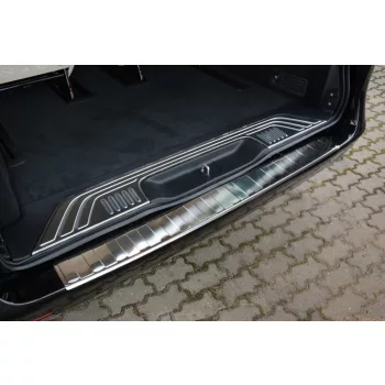   Avisa stříbrná saténová ocel Ochrana nakládací MERCEDES V Class W447/VITO III/Marco Polo 2014-2019, FL2019-2024, FL 2024-