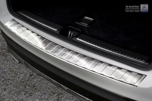 Avisa stříbrný satén ocel Ochrana nakládací MERCEDES GLC (X253) 5D/Hybrid 2015-2019, FL2019-2022
