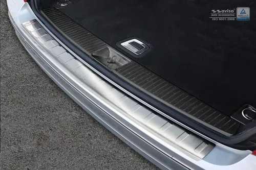 Avisa stříbrná saténová ocel Ochrana nakládací MERCEDES C Class W204 T-Model 2011-2014