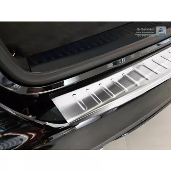   Avisa stříbrná saténová ocel Ochrana nakládací MERCEDES C Class W205 T-model 2014-2018, FL2018-2021