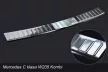 Avisa stříbrná saténová ocel Ochrana nakládací MERCEDES C Class W205 T-model 2014-2018, FL2018-2021