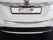 Avisa stříbrný satén ocel Ochrana nakládací FIAT 500X crossover 2014-2018