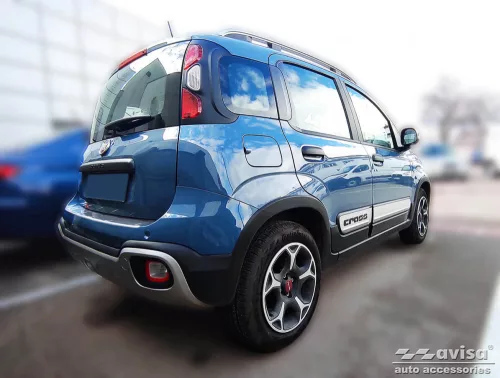 Avisa stříbrný satén ocel Ochrana nakládací FIAT PANDA III Cross 2020->, FIAT PANDA III Cross Hybrid 2020->