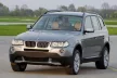 Avisa stříbrná saténová ocel Ochrana nakládací Bmw X3 I E83 FL2006-2010