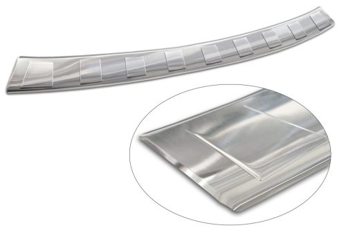 Avisa stříbrná saténová ocel Ochrana nakládací FORD TOURNEO COURIER II 2023->, FORD TRANSIT COURIER II 2023->