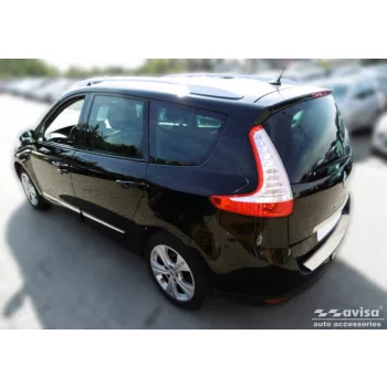   Avisa stříbrný satén ocel Ochrana nakládací RENAULT Grand SCENIC III minivan 2009-2013, FL2013-2016