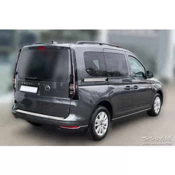   Avisa stříbrná saténová ocel Ochrana nakládací VOLKSWAGEN CADDY V (SB) 2020->, VOLKSWAGEN CADDY CARGO V (SB) furgon 2020->