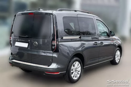 Avisa stříbrná saténová ocel Ochrana nakládací VOLKSWAGEN CADDY V (SB) 2020->, VOLKSWAGEN CADDY CARGO V (SB) furgon 2020->