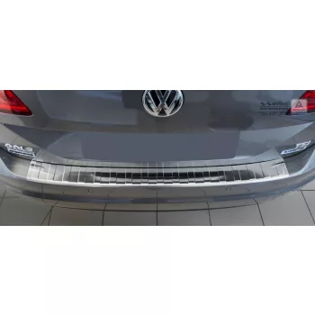   Avisa stříbrný satén ocel Ochrana nakládací VOLKSWAGEN Golf SPORTSVAN 2014-2017, FL2017->