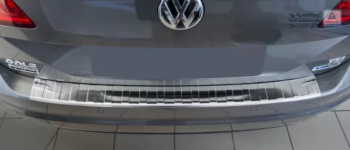 Avisa stříbrný satén ocel Ochrana nakládací VOLKSWAGEN Golf SPORTSVAN 2014-2017, FL2017->