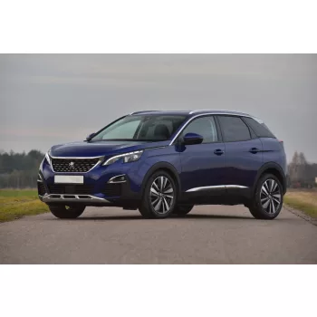   Avisa stříbrný satén ocel Ochrana nakládací PEUGEOT 3008 II crossover 2016-2020 Fl.2021-2023