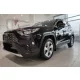 Avisa stříbrná saténová ocel lábtámasz TOYOTA RAV4 V generace/Hybrid 2018->