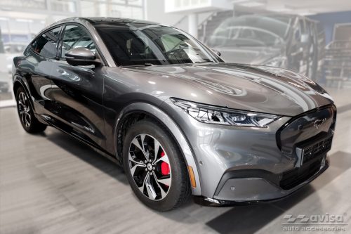 Avisa stříbrná saténová ocel lábtámasz FORD MUSTANG MACH-E 2020->