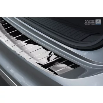   Avisa stříbrná zrcadlová ocel Ochrana nakládací TIGUAN II 2015-2020, FL2020->/eHybrid 2020-2024, TIGUAN II R-Line 2015-2020, 2021-2024 stb.