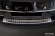 Avisa stříbrná zrcadlová ocel Ochrana nakládací SKODA SUPERB III combi 2015-2019, FL2019->2024/SCOUT III 2019->