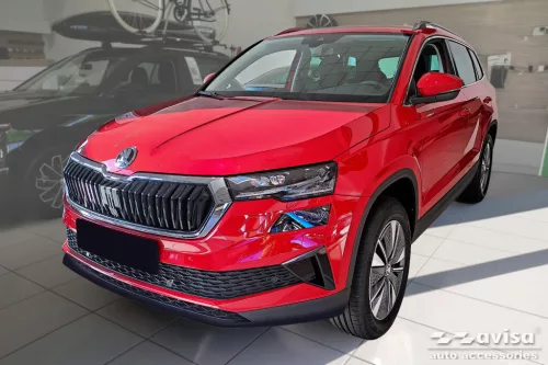 Avisa stříbrná zrcadlová ocel Ochrana nakládací SKODA KAROQ FL2022->/Sportline FL 2022->