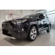 Avisa černé matt 3 mm bordázott hliník Ochrana nakládací TOYOTA RAV4 V generation/Hybrid 2018->