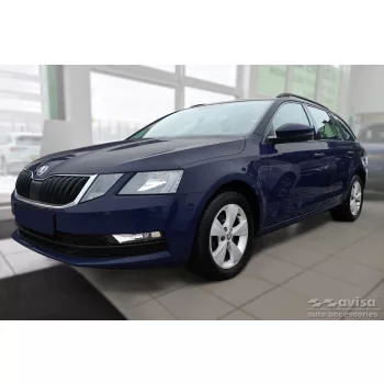   Avisa černé matné 3 mm bordázované hliníkové Ochrana nakládací SKODA Octavia III combi FL2016-2019