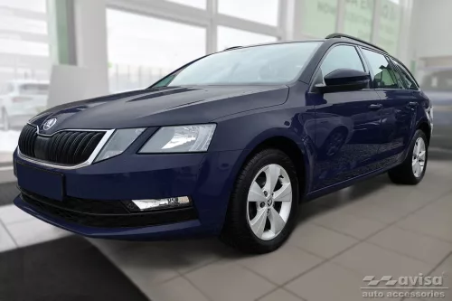 Avisa černé matné 3 mm bordázované hliníkové Ochrana nakládací SKODA Octavia III combi FL2016-2019