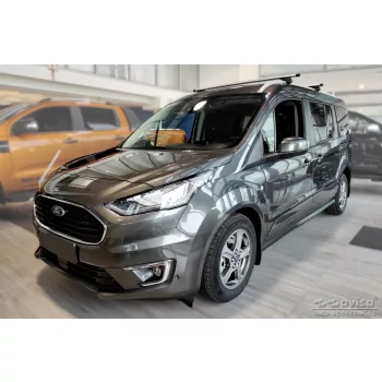   Avisa černý matný 3 mm bordázovaný hliník Ochrana nakládací FORD TRANSIT/TOURNEO Connect II 2014-2017, FL2017-2022
