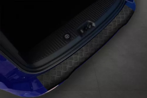 Avisa černý matný 3 mm bordázovaný hliník Ochrana nakládací TOURNEO COURIER I 2014-FL.2017, FL2017-2022, TRANSIT COURIER I 2014-FL.2017, FL2017-2022