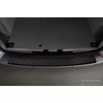   Avisa černý matný 3 mm bordázovaný hliník Ochrana nakládací JUMPY III 4D 2016-, SPACETOURER 2016-, VIVARO III 2019-, VIVARO-e 2020-stb.