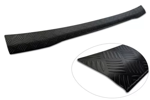 Avisa černé matt 1 mm bordázott hliník Ochrana nakládací TRANSIT CUSTOM II 2023->/E-TRANSIT CUSTOM II 2023->, TRANSPORTER T7 2024->/CAR T7 2025
