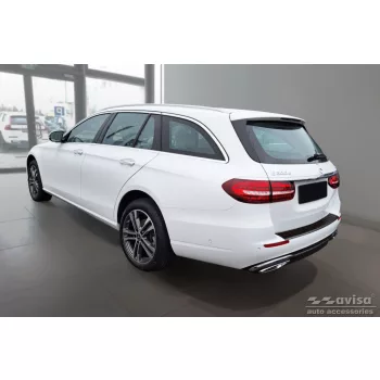   Avisa černé matné oceli Ochrana nakládací MERCEDES E Class W213 T-model 2016->, MERCEDES E53 S213 AMG 2018->