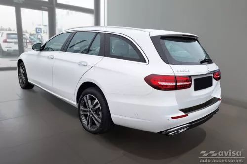 Avisa černé matné oceli Ochrana nakládací MERCEDES E Class W213 T-model 2016->, MERCEDES E53 S213 AMG 2018->