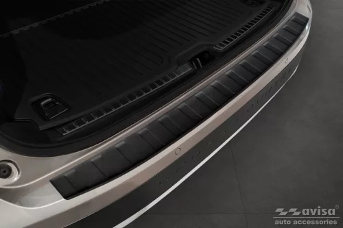 Avisa černá matná ocelová ochrana nakládací Volvo V90 combi 2016->, Volvo V90 Cross Country 2016-