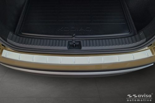 Avisa hedvábně stříbrná ocel Ochrana nakládací SKODA KODIAQ II 2024->