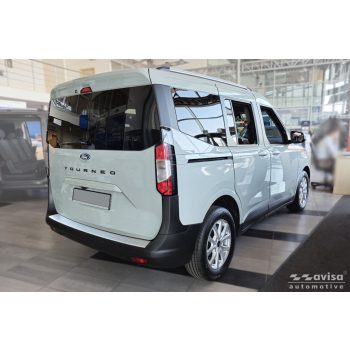   Avisa stříbrné saténové 1 mm texturované oceli Ochrana nakládací nová kolekce, texturované 1 mm 5/WL TOURNEO COURIER II 2023->stb.