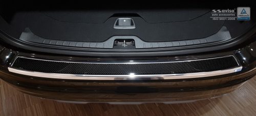 Avisa zrcadlová ocel, černé karbon ocel a karbon Ochrana nakládací Volvo XC60 2013-2017