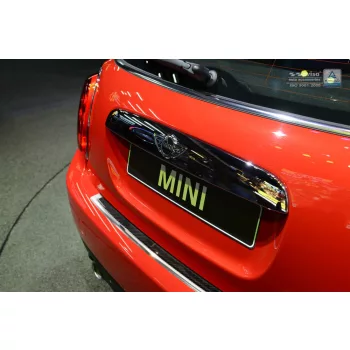   Avisa zrcadlová ocel, černá karbonová ocel a karbon Ochrana nakládací MINI COOPER III 07.2014-