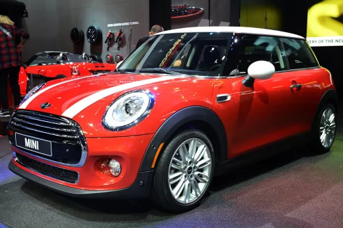 Avisa černá ocel, červená-černá karbonová ocel a karbon Ochrana nakládací MINI COOPER III 07.2014-