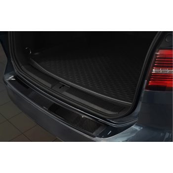   Avisa černá ocel, černý karbon ocel a karbon Ochrana nakládací VOLKSWAGEN Passat B8 variant/R-line/Alltrack/GTE 2014-2019, FL2019->2023