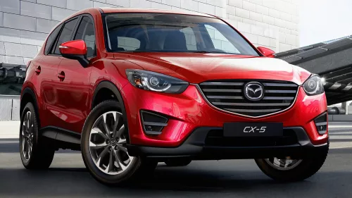 Avisa černá ocel, červený-černý karbon ocel a karbon Ochrana nakládací Mazda CX-5 I 2012-2014, FL2014-2017