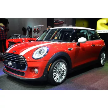   Avisa černá ocel, červená-černá karbonová ocel a karbon Ochrana nakládací MINI COOPER III 07.2014-