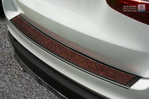 Avisa černé ocel, červené-černé karbon ocel a karbon Ochrana nakládací MERCEDES GLC (X253) 5D/Hybrid 2015-2019, FL2019-2022