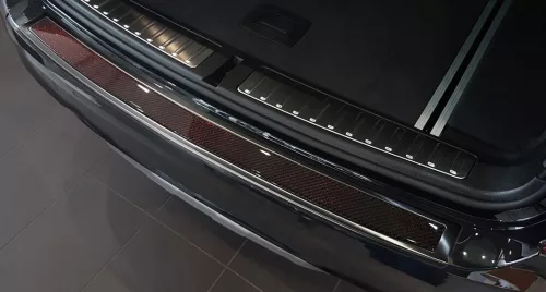 Avisa černá ocel, červená karbonová ocel a karbon Ochrana nakládací Bmw X3 F25 FL 2015->