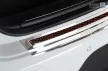 Avisa zrcadlová ocel, červený-černý karbon ocel a karbon Ochrana nakládací PORSCHE MACAN 2013-2019, FL2019->2021, FL 2021->
