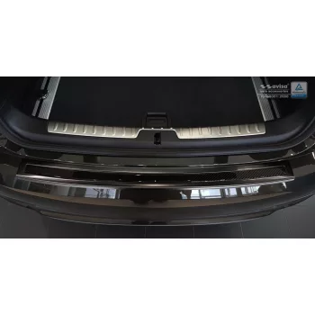   Avisa černá ocel, černý karbon ocel a karbon Ochrana nakládací Bmw X6 II F16 2014-2019
