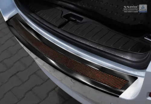 Avisa černé ocel, červené-černé karbon ocel a karbon Ochrana nakládací Bmw 5 F11 touring 2010-2013, FL 2013-2017
