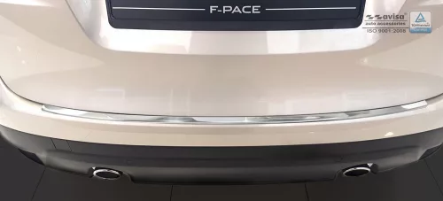 Avisa zrcadlová ocel, černé karbon ocel és karbon Ochrana nakládací JAGUAR F-PACE 2016-2020, FL2020->