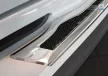 Avisa zrcadlová ocel, černé karbon ocel a karbon Ochrana nakládací TOYOTA C-HR crossover 2016-2019, FL2019->2023