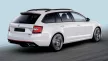 Avisa černé ocel Ochrana nakládací SKODA Octavia III combi RS version 2013-2016, FL2016-2019