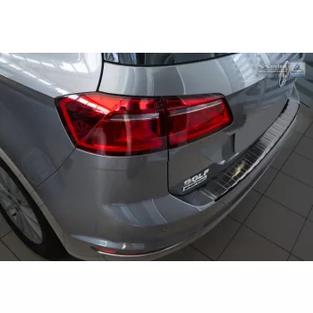   Avisa černé ocel Ochrana nakládací VOLKSWAGEN Golf SPORTSVAN 2014-2017, FL2017->