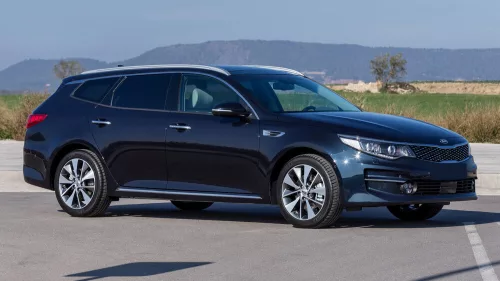 Avisa černá ocel Ochrana nakládací Kia OPTIMA IV combi 2016-2018, FL2018->