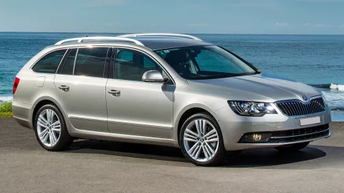 Avisa černé ocel Ochrana nakládací SKODA SUPERB combi 2013-2015